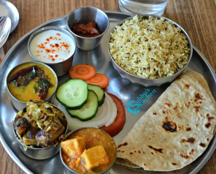 easy Indian lunch