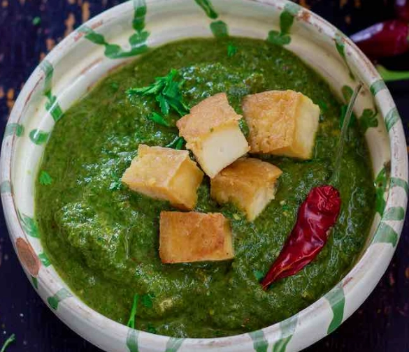 how to make palak paneer
