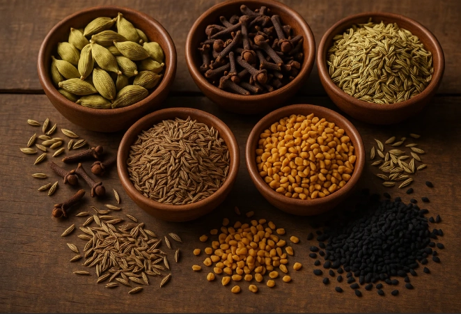 Indian spice list