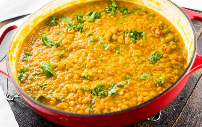 Indian lentil curry recipe