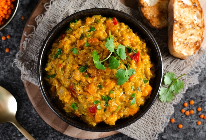 Indian lentil curry recipe