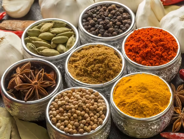 5 main Indian spices 5 main Indian spices