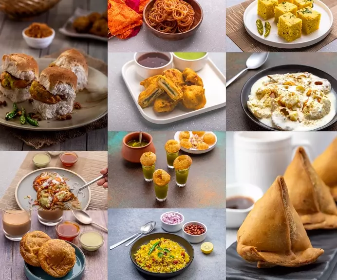 popular Indian street food