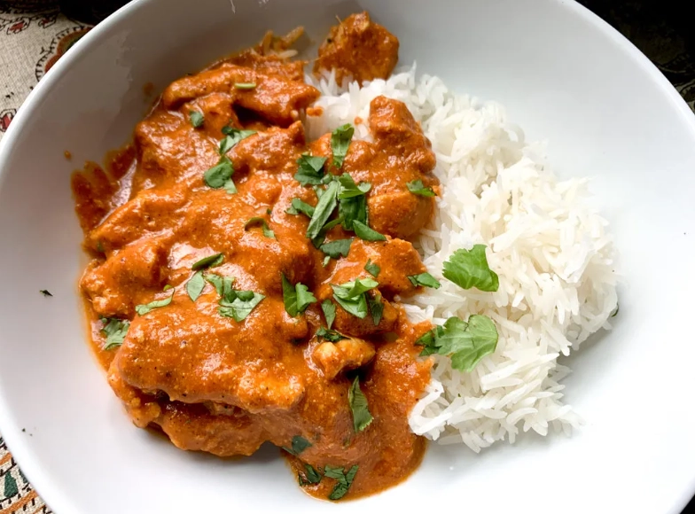 butter chicken healthy version