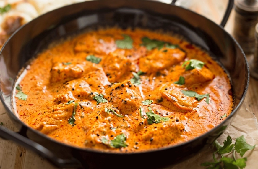 butter chicken healthy version