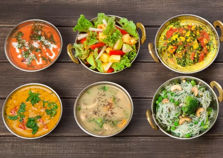 restaurant style Indian food restaurant style Indian food