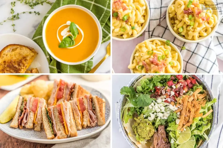 afternoon lunch ideas