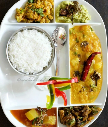 vegetarian buffet menu