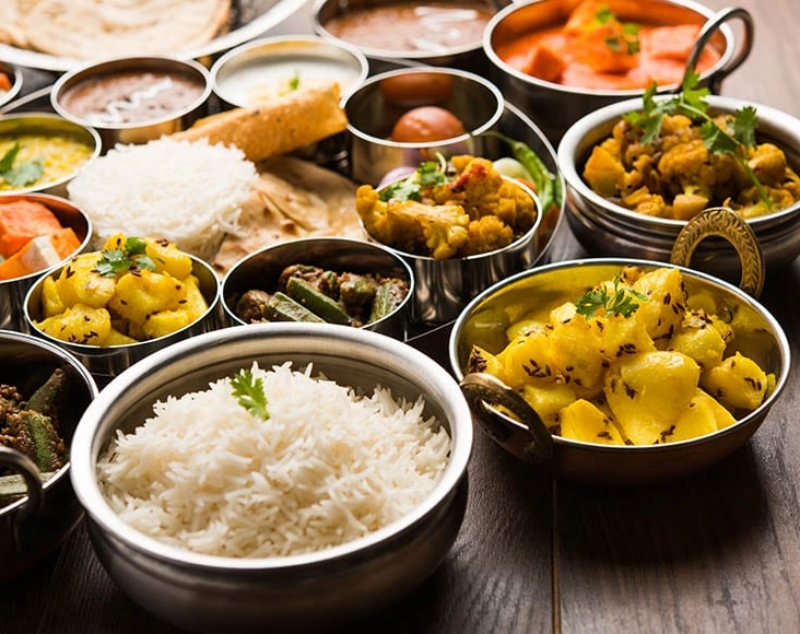 Indian lunch menu Indian lunch menu