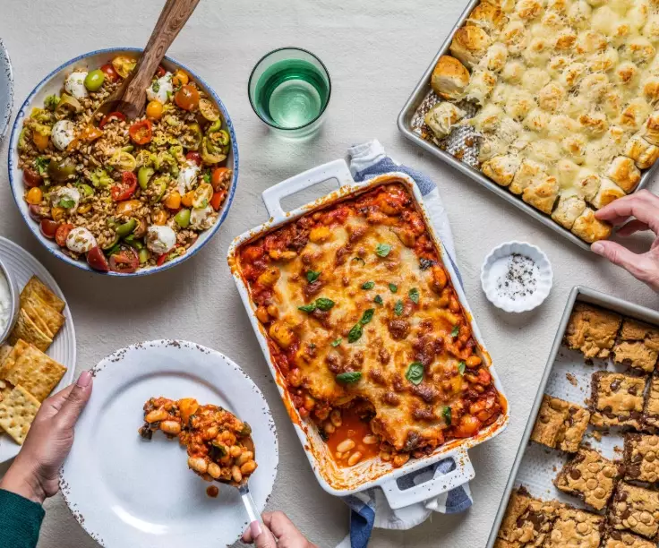 vegetarian potluck dishes