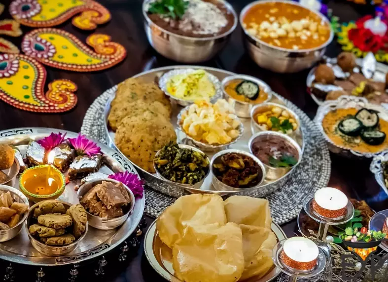 Indian party food menu