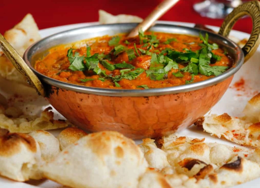 vegetarian Indian feast vegetarian Indian feast