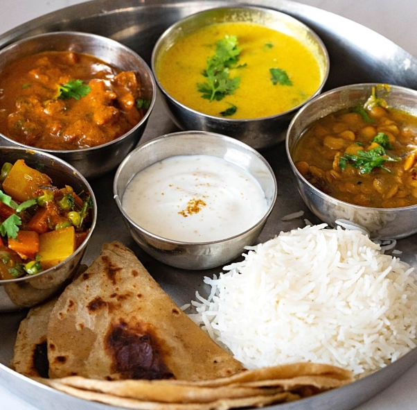 Indian lunch foods Indian lunch foods