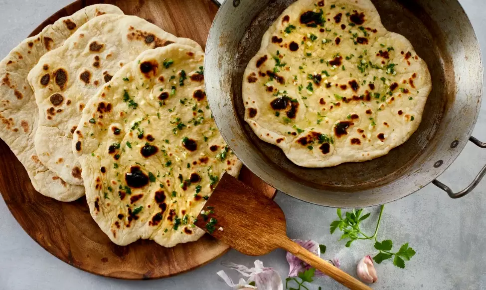 garlic naan recipe