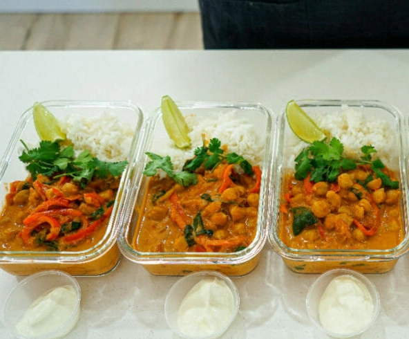 healthy meal prep vegetarian