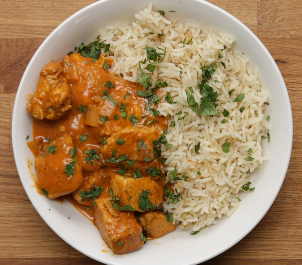 quick butter chicken