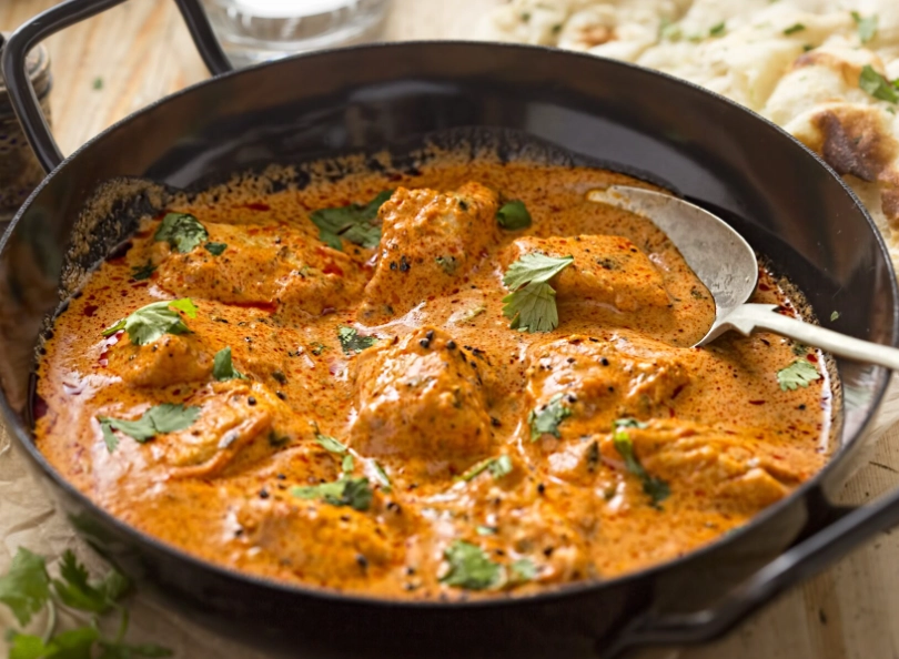 butter chicken in America