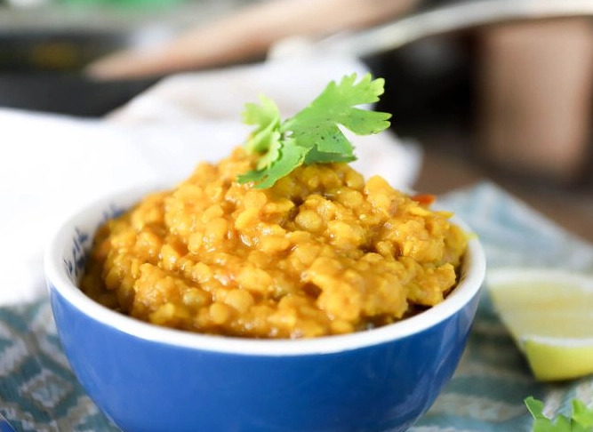 easy lentil dal