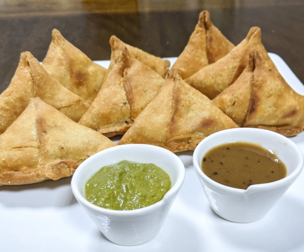 homemade samosa