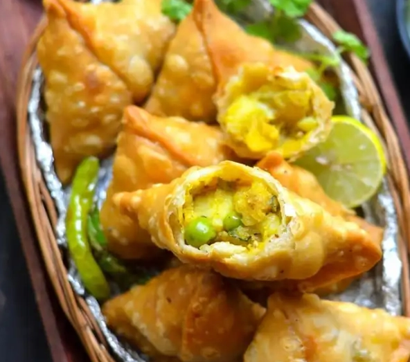 homemade samosa
