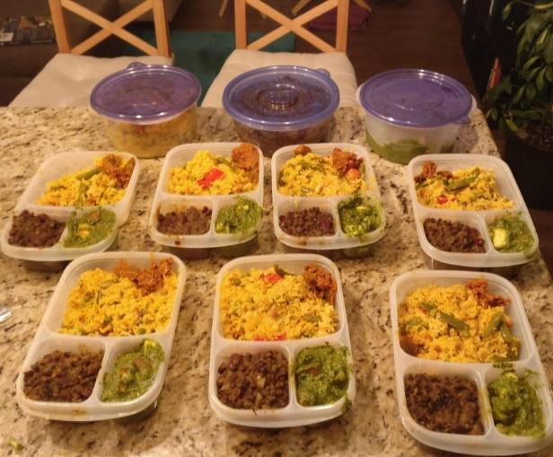Indian meal prep