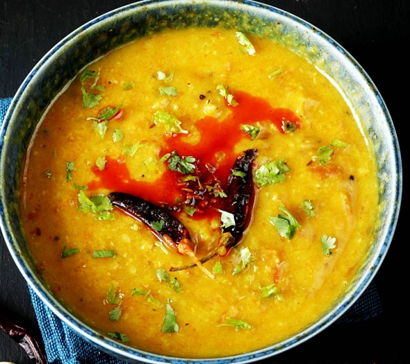 restaurant style dal recipe