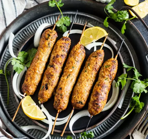 ground lamb kebab