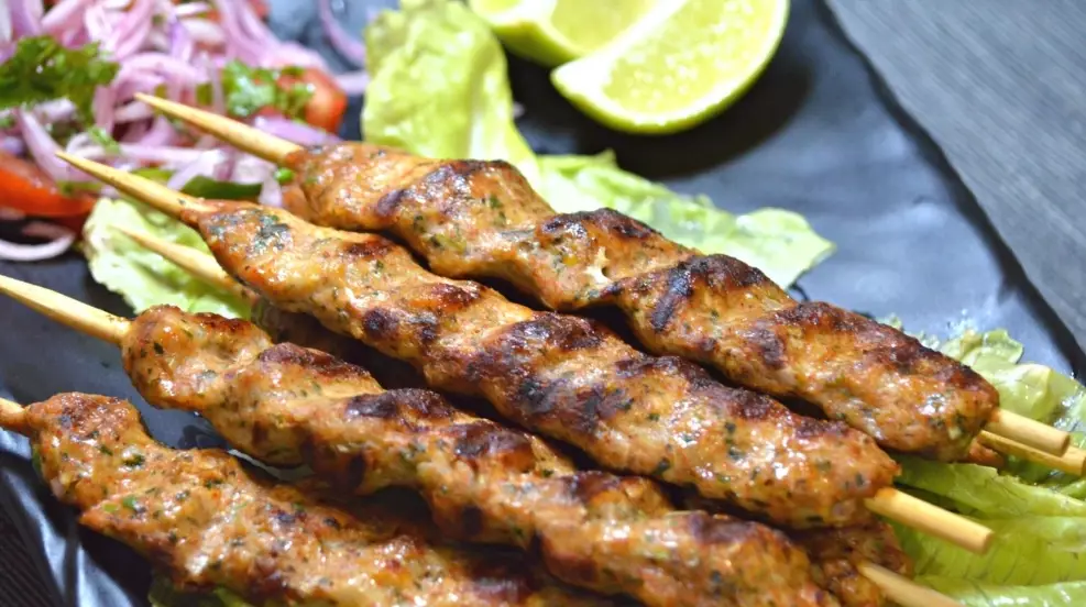 Indian chicken kebabs Indian chicken kebabs