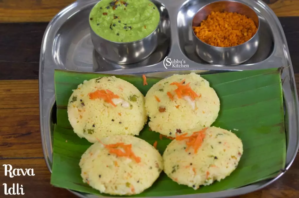 instant rava idli