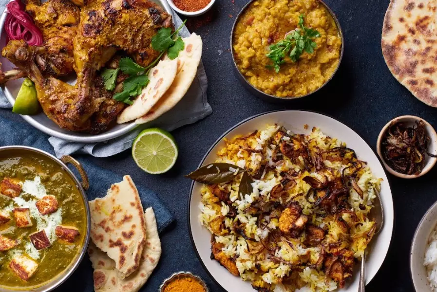 authentic Indian food