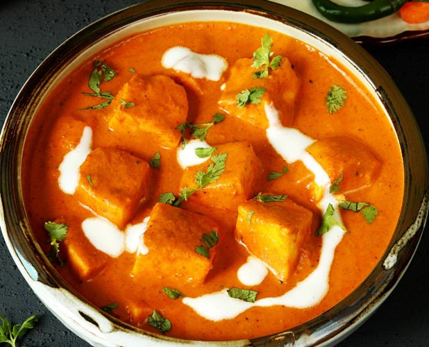 homemade paneer curry