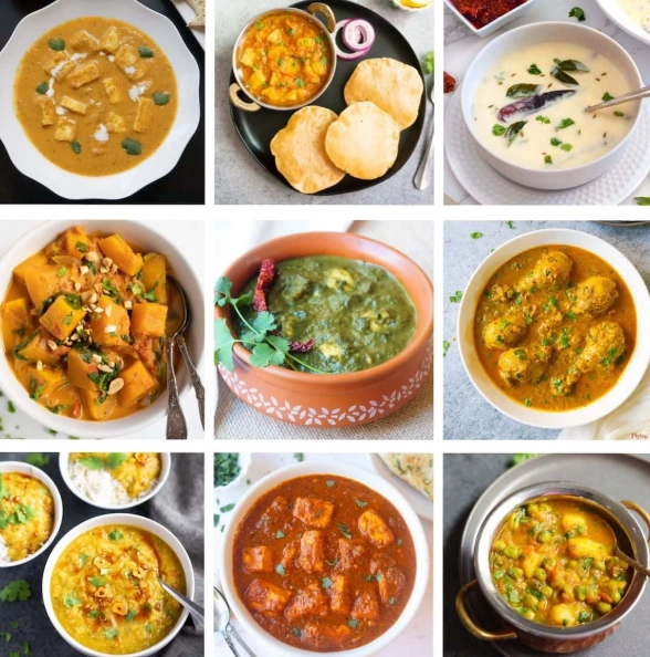 types of Indian curry