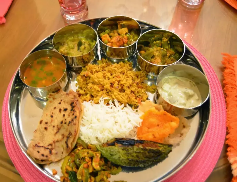 Indian food for guests