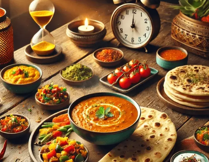 indian dinner under 5 minutes