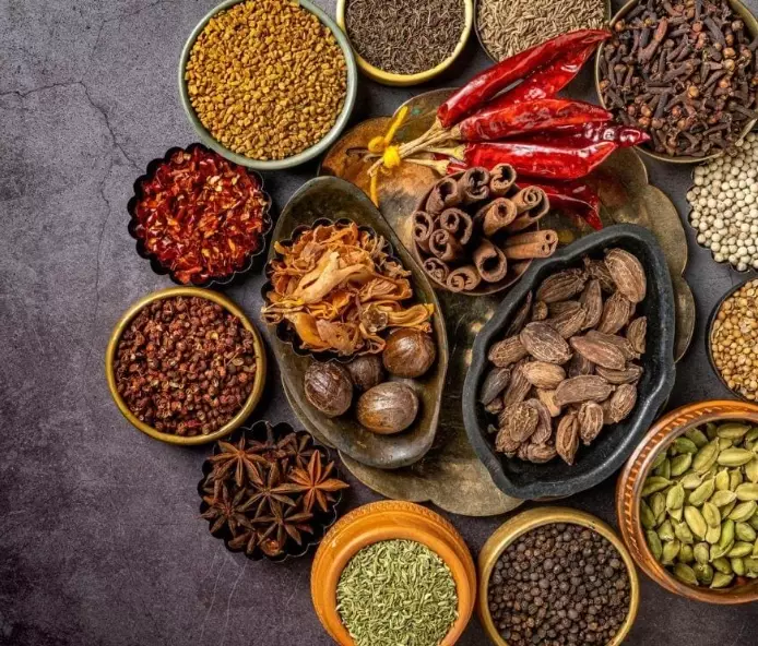 Indian cooking spices
